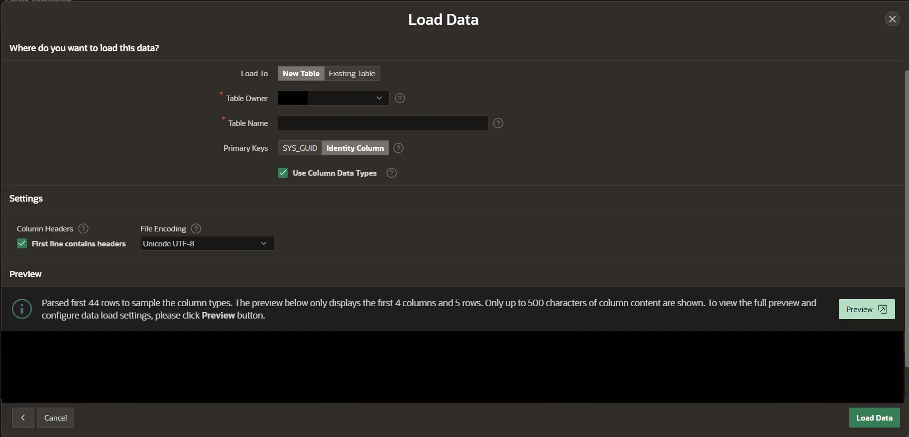 Configure