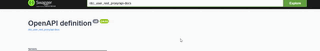 Fin the API docs json